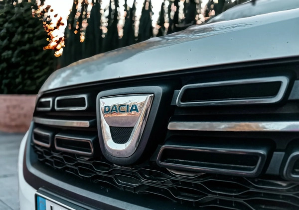 Dacia Dokker cena 36900 przebieg: 157900, rok produkcji 2018 z Łódź małe 407